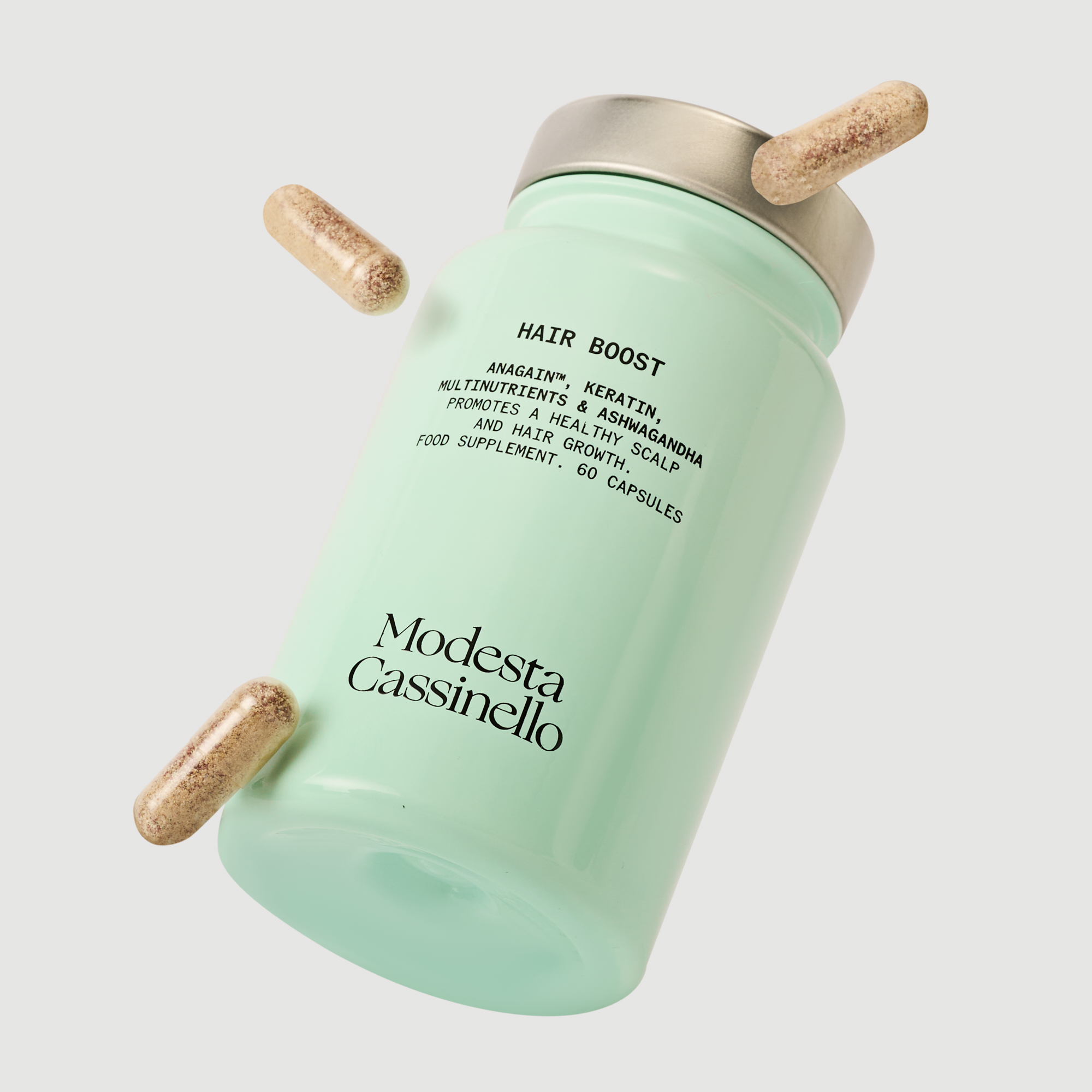 Cápsulas Hair Boost de Modesta cassinello